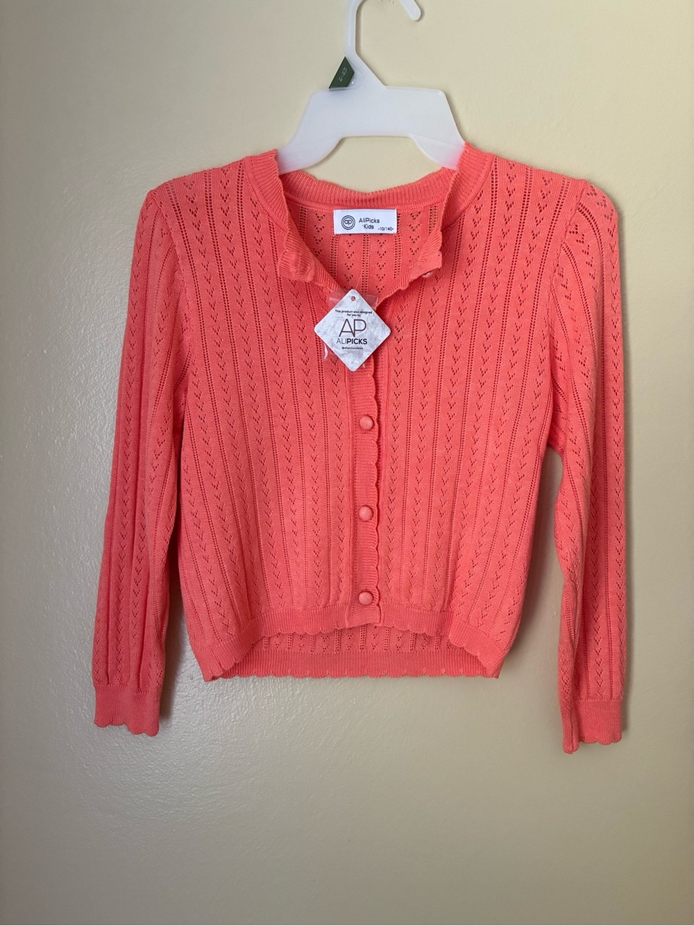 Alipickd Button-Front girls Sweater